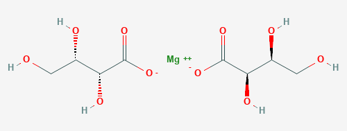 Die chemische Struktur von Magnesium-L-Threonat